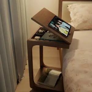 리프트업 테이블 C형 사이드 델타듀얼 쇼파테이블