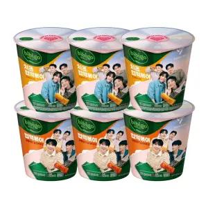 CJ 비비고 컵떡볶이 오리지널110g x3개+치즈108g x3개