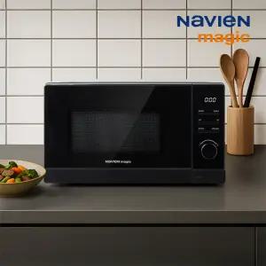 나비엔 매직 20L 버튼식 전자레인지 MWR-1411ET 블랙