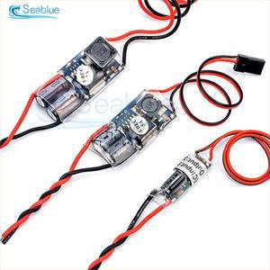 1/2PC FPV RC UBEC 5V 3A 5A 7A 5V/3A/5A/7A/15A 최저 RF 소음 풀 차폐 방지 재밍 스위칭 조절기 2-17S