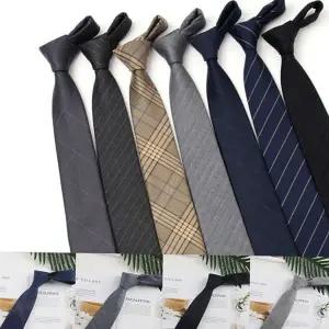 남성 정장 넥타이 클래식 비즈니스 7.5cm 남성 면접 넥타이 하객