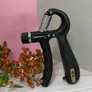 강도조절 카운터 악력기 블랙 5-60kg 손 손압력기 압력기 악력계 손목 강화