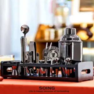 칵테일제조세트 홈바 바텐더입문 만들기 제조 거치대