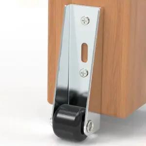 문처짐방지 가구 이동 롤러 10p 바퀴 카트 문수리 식선반 옮기기 소형