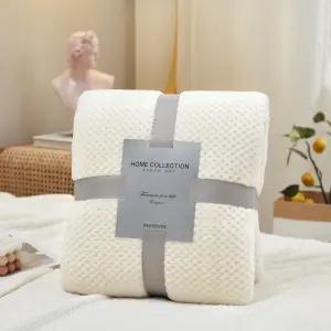 겨울 무릎담요 따뜻한 극세사 담요 (45x65cm)