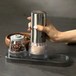 콕스타 솔트 페퍼 전동 그라인더 소금 후추 페퍼밀 통후추 분쇄기