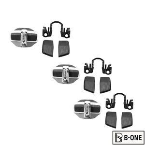 ABNF!Honda Civic Accord CRV Odyssey HRV 도어 잠금 보호 장치 래치 스토퍼 커버 용 자동차 TRD 안정기 버