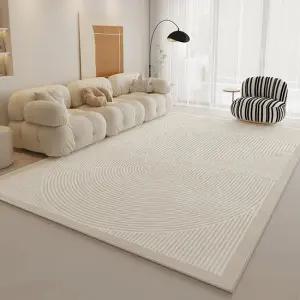 워셔블 먼지없는 방수 대형 거실 러그 카페트 매트 거실러그 거실매트 카펫트 (특대형)