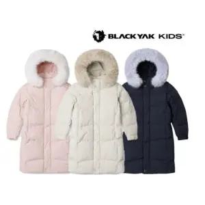 [롯데백화점]블랙야크 키즈 25년 FW신상 남여공용 롱패딩 O스노우롱다운자켓 1BKPAWU905-NW