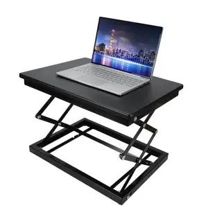 높낮이조절 책상 블랙 50cm 서서일하는 리프트책상 (WFG27IY)