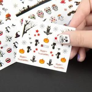 고품질 할로윈 파츠 네일스티커 디자인랜덤 1개 (WFFUB47)