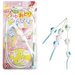 고품질 카샤카샤 천연실크 붕붕 와이어낚시대 (오렌지) 고양이 (WFFUCBB)