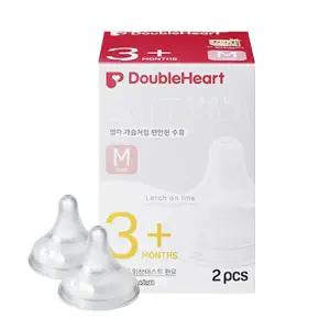 더블하트 모유실감 3세대 젖꼭지 M (2개입) 1개