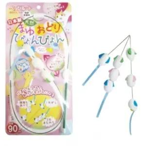 고품질 카샤카샤 천연실크 붕붕 와이어낚시대 (오렌지) 고양이 (WFFUCBB)