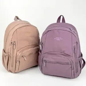 [룽스]가방 지퍼 수납 캐주얼 백팩 여자