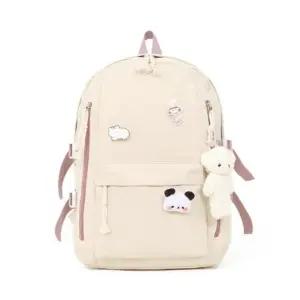 [룽스]백팩 책가방 키링 여학생 캐주얼 10대