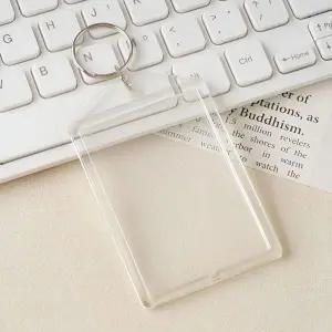 [하프클럽/]키링 아이돌 케이스 열쇠고리 포카 베스트 포토