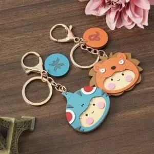 [하프클럽/]물고기 키홀더 가방 열쇠고리 2종세트 티니키링