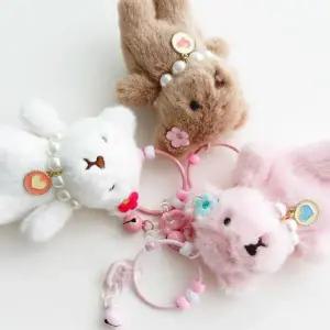 [하프클럽/]키링 진주목걸이 인기 가방 곰돌이 인형 베스트