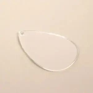 [하프클럽/]DIY 인기 아크릴판 물방울 베스트 키링 투명