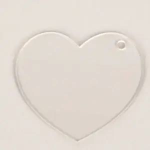 [하프클럽/]키링 베스트 하트 투명 인기 아크릴판 DIY