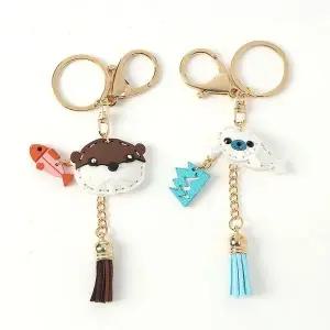 [하프클럽/]2종세트 물개 열쇠고리 애니멀 인기 티니키링