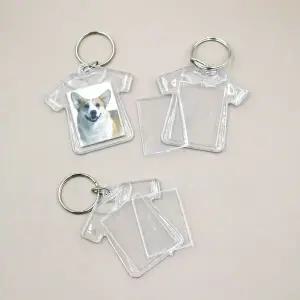 [하프클럽/]아크릴 옷모양 패션 트렌드 액자 열쇠고리 홀더