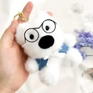 [하프클럽/]베스트  패션 G 웨딩 인형키링 가방고리