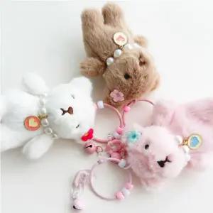 [하프클럽/]디자인 열쇠 실리콘 가방 키링 트렌드 고리 정