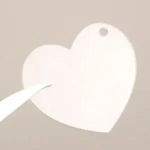 [하프클럽/]필수템 키링 디자인 아크릴판 하트 DIY 정품