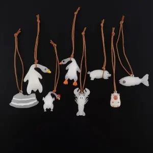 [하프클럽/]트렌드 동물 가방 거위 가성비 키링 컬러 고리