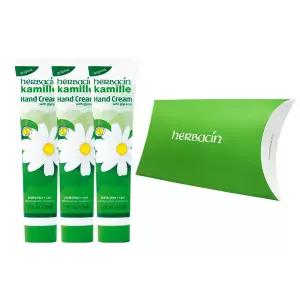 허바신 카밀 핸드크림 75ml 3개 (선물박스 포함/유통기한 임박)