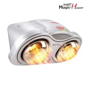 리퍼브 매/직/히/터 1초난방 2구 욕실난방기 욕실히터 전기 난방기 전기난로