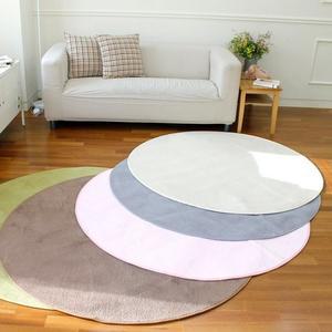 리앤데코 LN 면터치 베이직 심플 극세사 러그 150cm 원형