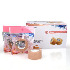 밴드골드 갈색 종이 부직 반창고 2.5cm X 9.1m 1박스(12롤)