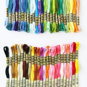 DMC 25번 면사 자수실 50색 세트