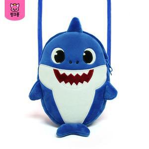 [핑크퐁] 아기상어 아빠상어 투포켓 크로스백(WP-B78)유아가방