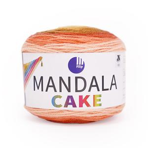 만다라 케이크 1볼 100g 아크릴실 나염실 케이크얀 초보추천실 블랭킷뜨기