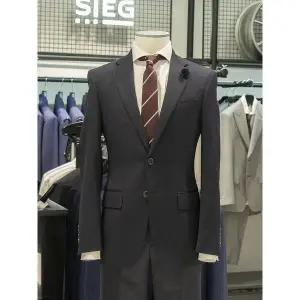 [지이크](센텀시티점)F/W 지이크  프리미엄 원단 사방스판수트 네이비 정장(PJ2063NA)