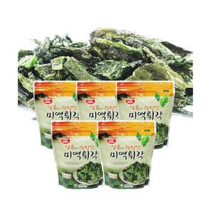 남광식품 미역튀각 수제 마른부각 간편한 반찬70g 5봉
