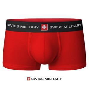 [스위스밀리터리] 사각드로즈 남자팬티 [레드]