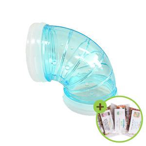 소형 햄스터 터널 부품 (S자) 케이지 확장 AMZ-X02 터널을 연결해 변형 시킬 수