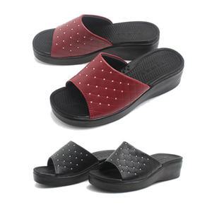 사각보석중 여성/사무실/슬리퍼/통굽/실내화/간호화