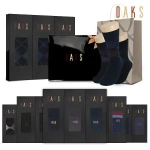 [롯데백화점]닥스 남성 중목 장목 양말 3족 선물세트 11종 택 1