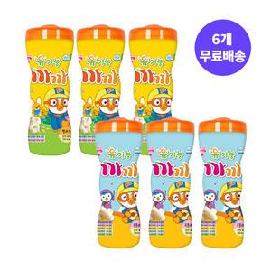 프로엠 뽀로로 유기농 까까 별, 곡물과자 통 40g 각 3개씩 세트 / 프리미엄 아기과자