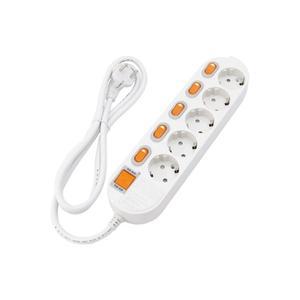 [에스투씨엔아이](강원전자) NETmate 5구 개별접지 Safe 멀티탭 1.5m / 1ea