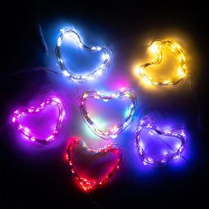 LED 와이어전구 무드등 - 30구 골드 LED 무드등