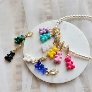 [코코블링] SNS인기템! 젤리곰/초콜렛 팬던트/목걸이 귀걸이 팔찌