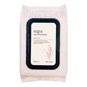 더페이스샵 미감수 브라이트 클렌징 티슈 50매