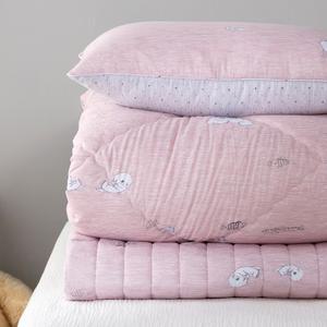 마린 오가닉면 60수 키즈 슈퍼싱글 이불+패드+베개커버 세트